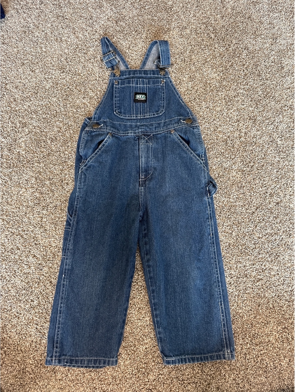 Key Kids Bib Overalls